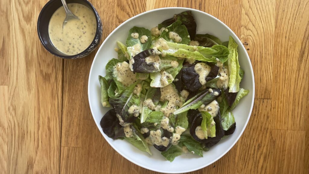 Vegan Hummus Caesar Salad I Am Going Vegan